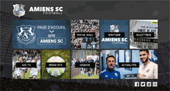 Desktop Screenshot of amiensfootball.com